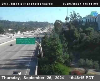 SB 15 at Rancho Bernardo Rd.