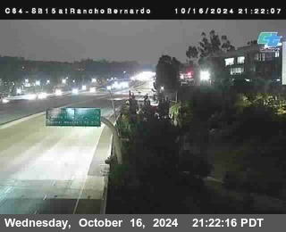 SB 15 at Rancho Bernardo Rd.