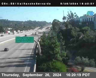 SB 15 at Rancho Bernardo Rd.