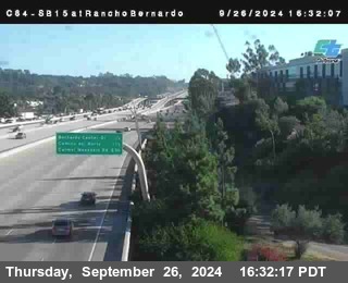 SB 15 at Rancho Bernardo Rd.