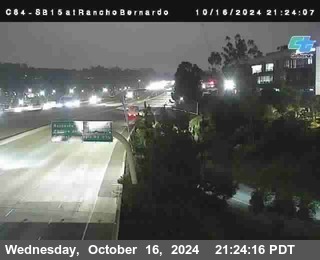 SB 15 at Rancho Bernardo Rd.