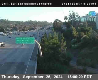 SB 15 at Rancho Bernardo Rd.