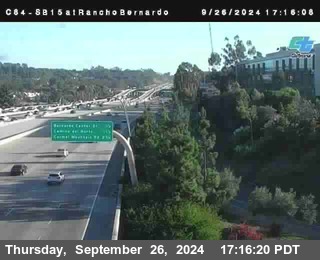 SB 15 at Rancho Bernardo Rd.