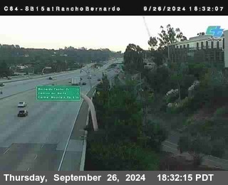 SB 15 at Rancho Bernardo Rd.