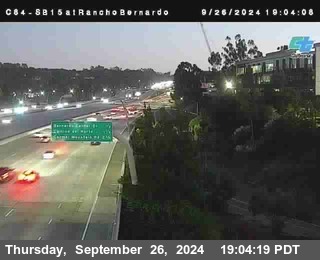 SB 15 at Rancho Bernardo Rd.