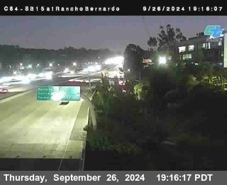 SB 15 at Rancho Bernardo Rd.