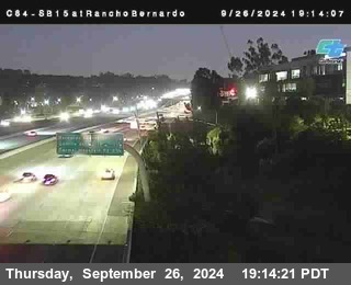 SB 15 at Rancho Bernardo Rd.