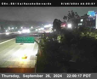 SB 15 at Rancho Bernardo Rd.