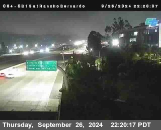 SB 15 at Rancho Bernardo Rd.