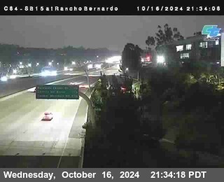 SB 15 at Rancho Bernardo Rd.