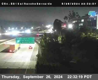 SB 15 at Rancho Bernardo Rd.