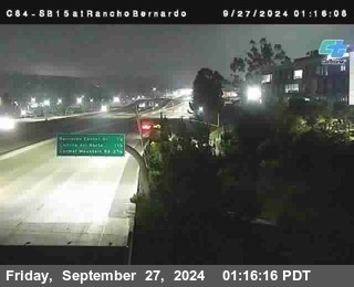 SB 15 at Rancho Bernardo Rd.