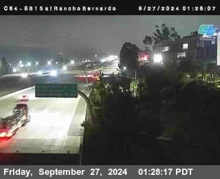 SB 15 at Rancho Bernardo Rd.