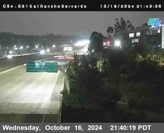 SB 15 at Rancho Bernardo Rd.