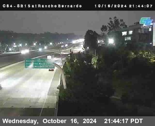 SB 15 at Rancho Bernardo Rd.