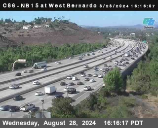 NB 15 at West Bernardo Dr./ Pomerdo