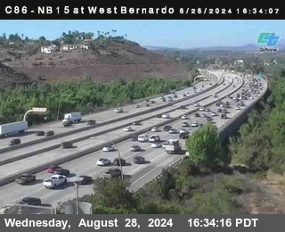 NB 15 at West Bernardo Dr./ Pomerdo