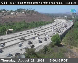 NB 15 at West Bernardo Dr./ Pomerdo