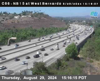 NB 15 at West Bernardo Dr./ Pomerdo