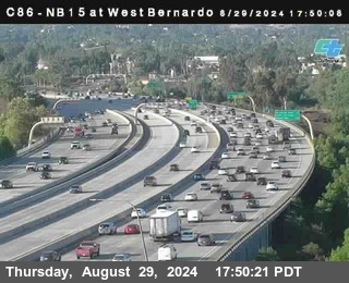 NB 15 at West Bernardo Dr./ Pomerdo