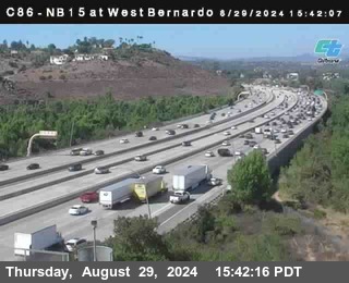 NB 15 at West Bernardo Dr./ Pomerdo