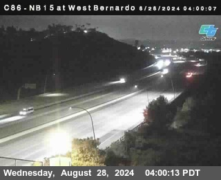 NB 15 at West Bernardo Dr./ Pomerdo