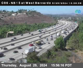 NB 15 at West Bernardo Dr./ Pomerdo