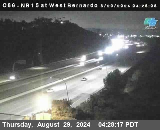 NB 15 at West Bernardo Dr./ Pomerdo