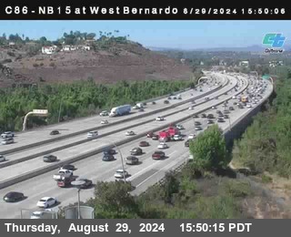 NB 15 at West Bernardo Dr./ Pomerdo