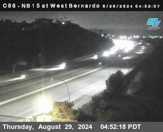 NB 15 at West Bernardo Dr./ Pomerdo