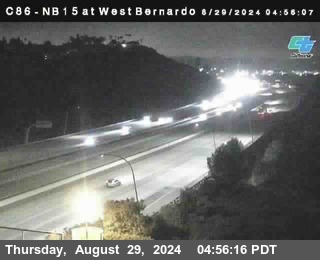 NB 15 at West Bernardo Dr./ Pomerdo