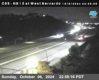 NB 15 at West Bernardo Dr./ Pomerdo