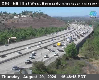 NB 15 at West Bernardo Dr./ Pomerdo