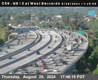 NB 15 at West Bernardo Dr./ Pomerdo