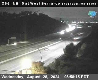 NB 15 at West Bernardo Dr./ Pomerdo