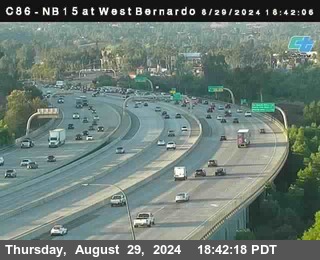 NB 15 at West Bernardo Dr./ Pomerdo