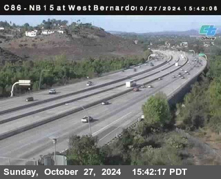 NB 15 at West Bernardo Dr./ Pomerdo