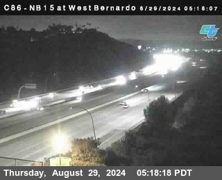 NB 15 at West Bernardo Dr./ Pomerdo