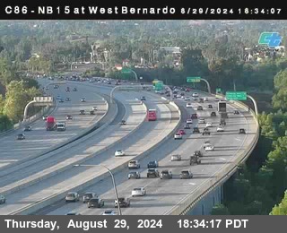 NB 15 at West Bernardo Dr./ Pomerdo