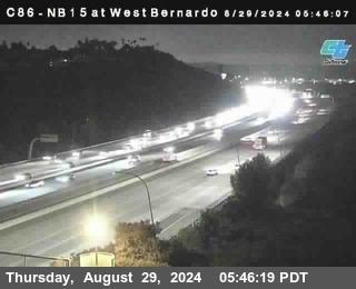 NB 15 at West Bernardo Dr./ Pomerdo