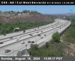 NB 15 at West Bernardo Dr./ Pomerdo