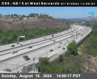 NB 15 at West Bernardo Dr./ Pomerdo