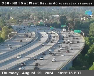 NB 15 at West Bernardo Dr./ Pomerdo