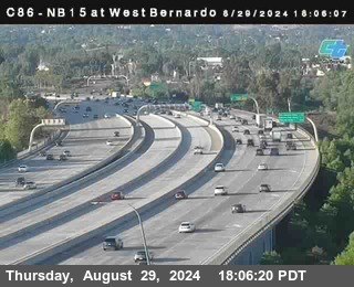 NB 15 at West Bernardo Dr./ Pomerdo