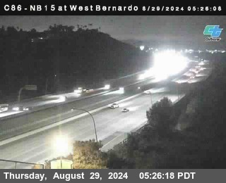 NB 15 at West Bernardo Dr./ Pomerdo