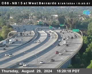 NB 15 at West Bernardo Dr./ Pomerdo