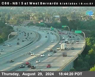 NB 15 at West Bernardo Dr./ Pomerdo