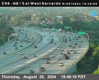 NB 15 at West Bernardo Dr./ Pomerdo