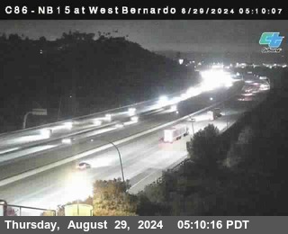 NB 15 at West Bernardo Dr./ Pomerdo