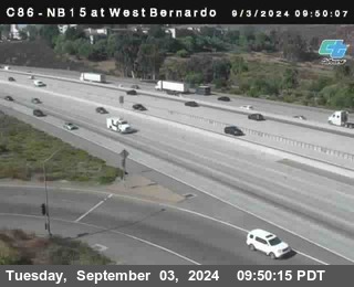 NB 15 at West Bernardo Dr./ Pomerdo